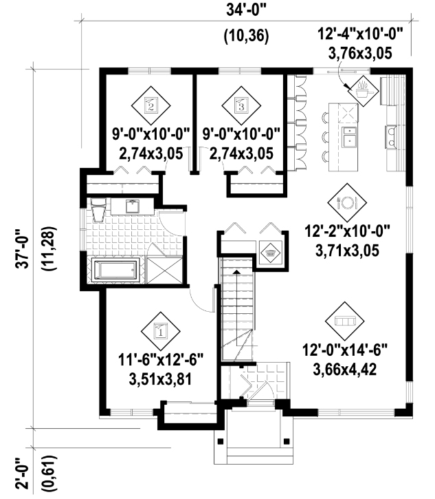 plan to build Océane model house